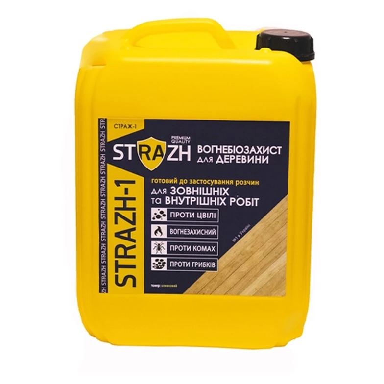 Водный готовый раствор STRAZH Страж - 1 10 л (канистра)