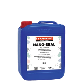 Пропитка для гидрофобизации и укрепление поверхности Isomat NANO-SEAL 5 кг, светло-голубой