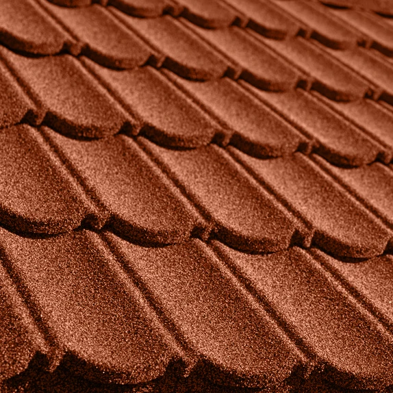 Композитна черепиця QueenTile Classic Terracota