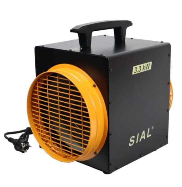Гармата теплова SIAL D033-FT 3,3кВт, чорна