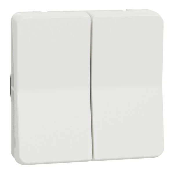 Вимикач Schneider Electric 2-кл. внутр. прохідний IP55 "MUREVA S" білий (10А) (C3)