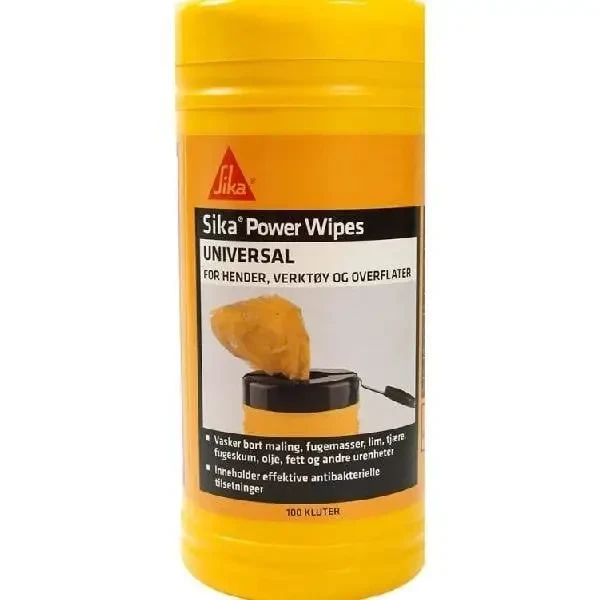 Серветки для очищення рук та інструментів Sika Sika Power Wipes 100 шт