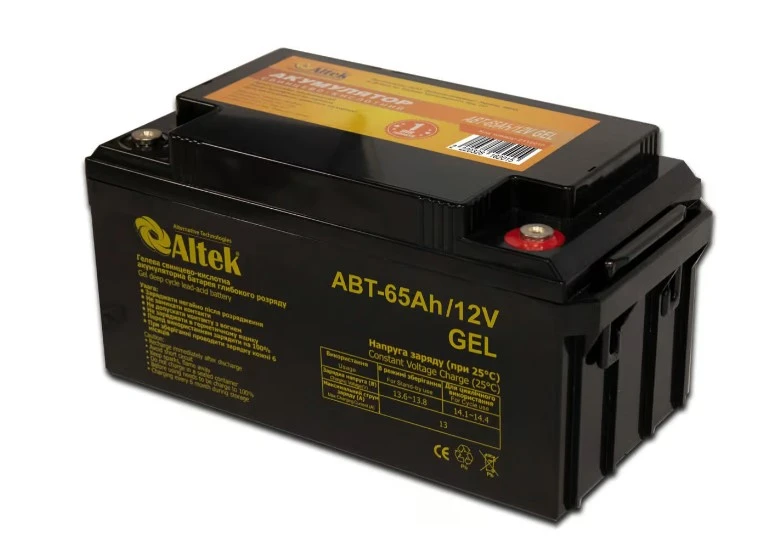Акумулятор Altek ABT-65Аh/12V GEL