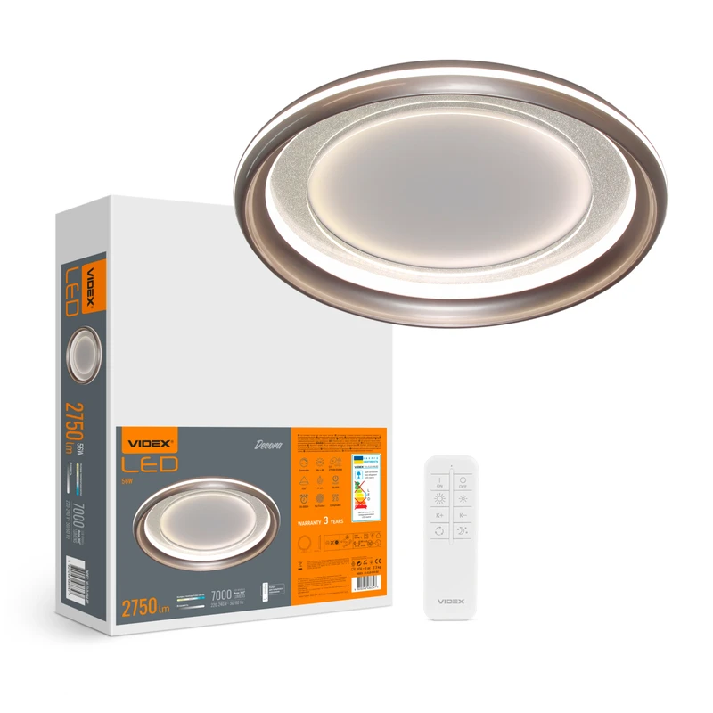 LED светильник функциональный Videx DECORA 56W (VL-CLD-994-BZ)