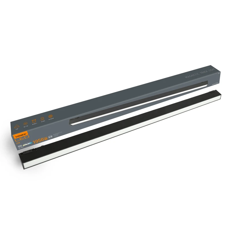 Світильник магнітний трековий Videx LD460B 21W 60cm 4000K 48V Black (VL-TRMS-LD460B)