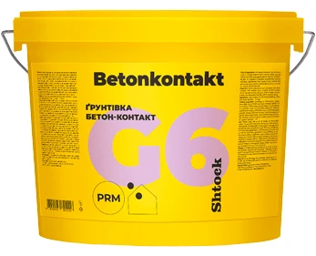 Грунтовка бетонконтакт SHTOCK G6 3,5 кг