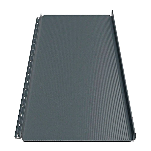 Клікфальц RUUKKI Classic Design 355 C/M + Sound ins. Green Coat Pural mat BT 0,50 мм RR2H3 Cірий графіт