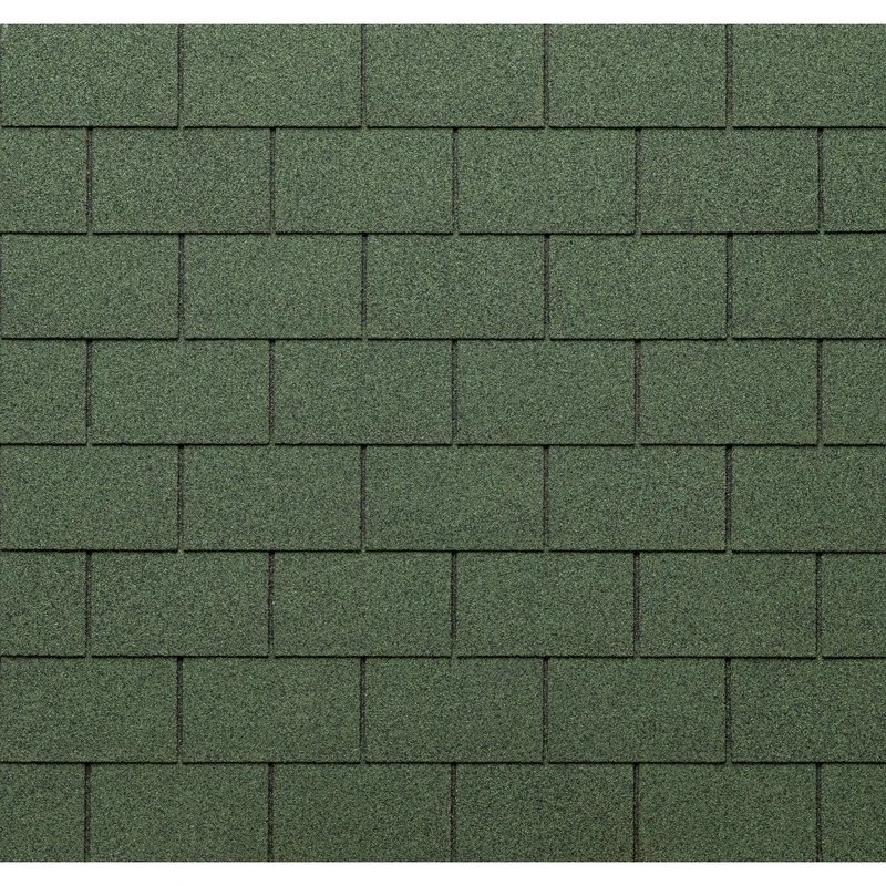 Битумная черепица Tegola Eco Roof Rectangular Mixed Green