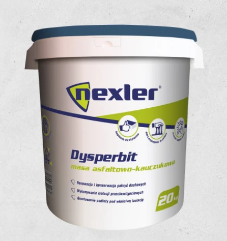 Мастика битумно-каучуковая универсальная Nexler DYSPERBIT 20 кг