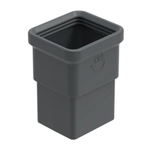 Соединитель PVC Galeco BEZOKAPOWY система 125/70х80 RAL 7015 Графитовый