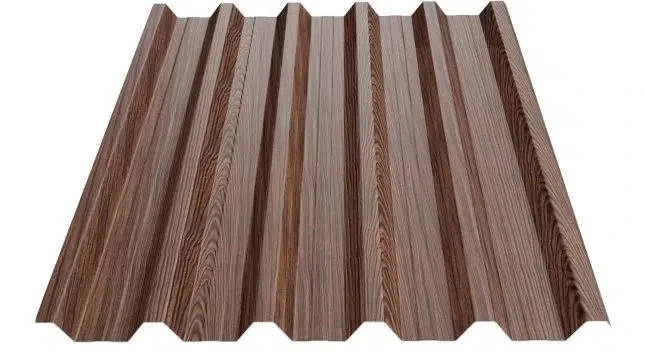 Профнастил GOOD ROOF ПН-44 Полиэстер Printech 2-D Китай, 0,38-0,40 мм Под дерево (венге)