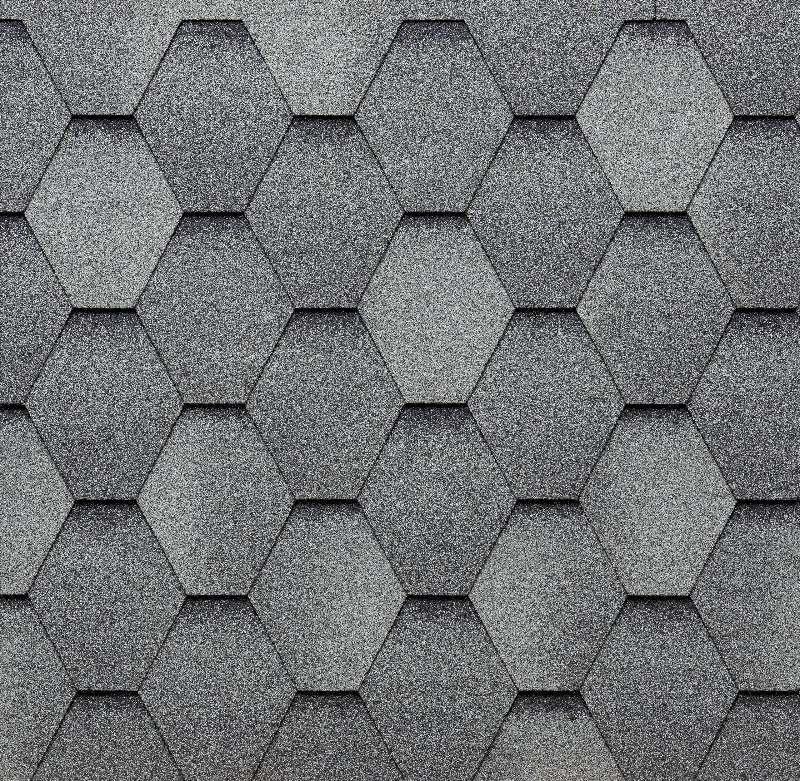 Битумная черепица Tegola Eco Roof Hexagonal Mixed Slate