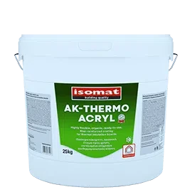 Клейове та армувальне покриття для теплоізоляційних плит Isomat ISOMAT AK-THERMO ACRYL 25 кг, білий