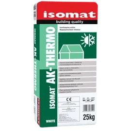 Полімерцементний клей для теплоізоляційних плит Isomat ISOMAT AK-THERMO 25 кг, білий