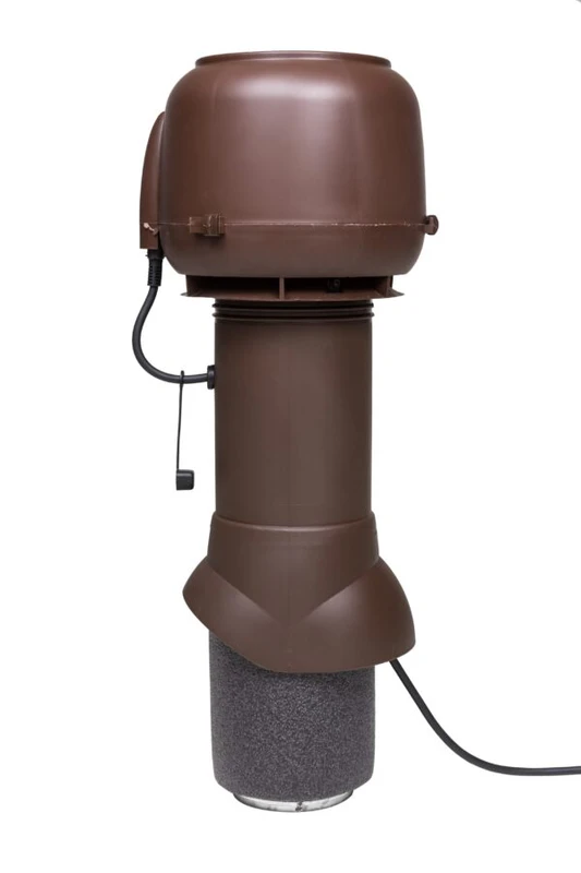 Вентилятор VILPE Е 120 Р 125/500 коричневий