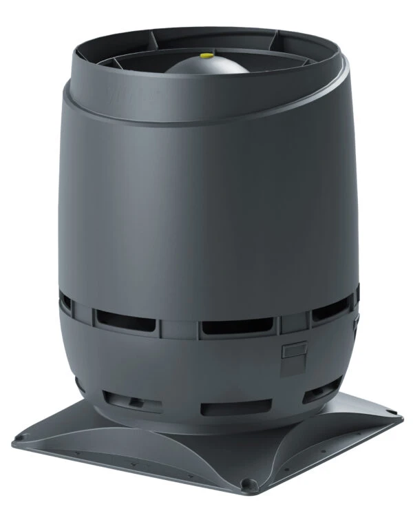 Вентилятор VILPE FLOW Еco 200S 400x400, сірий