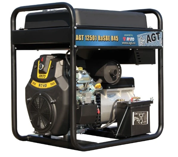 Генератор бензиновый AGT AGT12501HSBER45+AVR 12 кВА