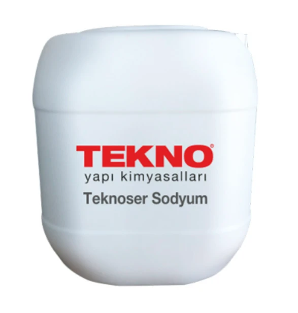 Рідкий силікат-натрієвий зміцнювач для бетону TEKNO Teknoser Sodyum (NA) 35 кг