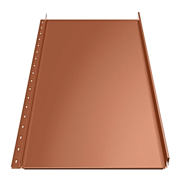 Клікфальц RUUKKI Classic (С,М) R40 Crown BT 0,50 мм RR750 Цегляно-червоний