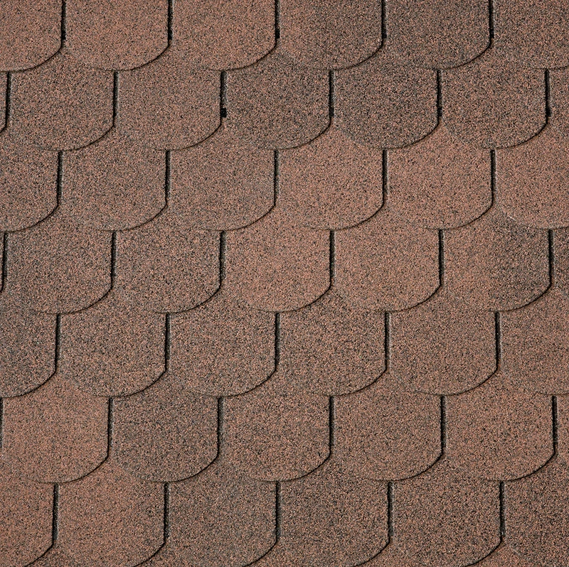 Битумная черепица IKO Superglass Biber 07 Dual Brown