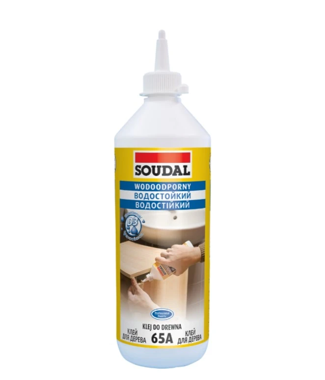 Клей для дерева Soudal 65А PVAC D3 0.25кг