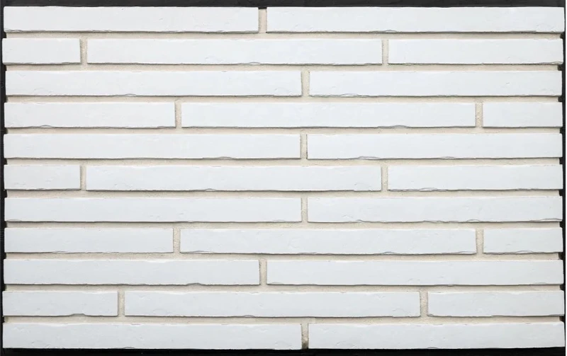 Плитка ручного формування Loft Brick Колекція Long XL Монблан 20 Рігель 490х40х20мм
