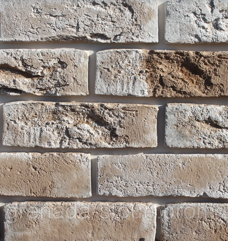 Плитка ручного формування Loft Brick Колекція Бельгійська 13 Жовтий 240х71х15мм