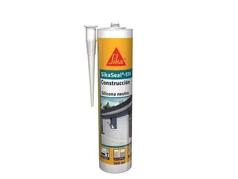 Нейтральний силікон Sika Sikaseal-174 Construction 300 мл, білий