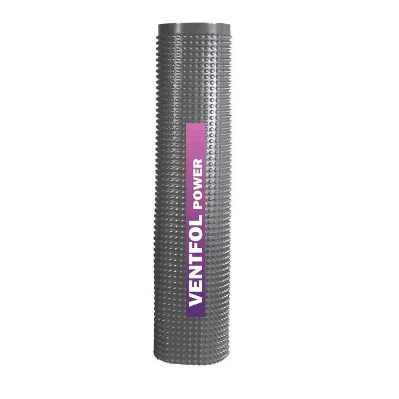 Профилированная мембрана PLASTMASTER VENTFOL Power 850 рулон 40 м² (2х20 м)