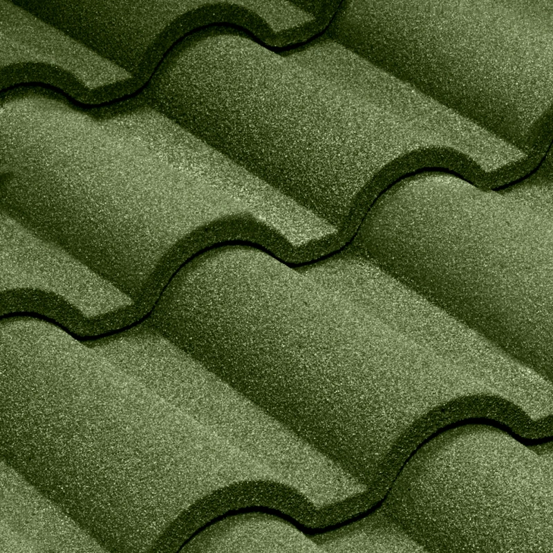 Композитная черепица QueenTile Verona Green