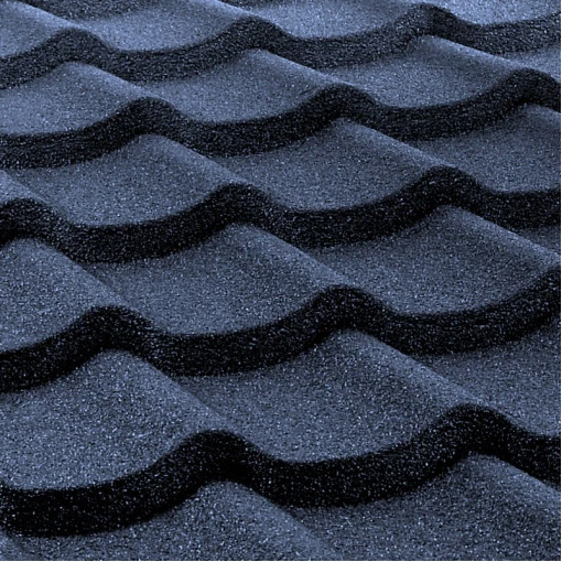 Композитная черепица QueenTile Standard Blue Mix