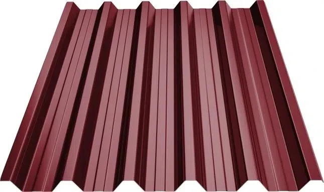 Профнастил GOOD ROOF ПН-44 Матполиестер Италия/Бельгия/Польша Zn225, 0,50 мм RAL 3005 Вишневый