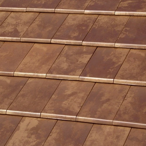 Керамическая черепица Tejas Borja Flat-10 Tokyo Copper