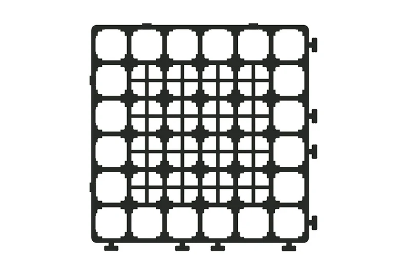 Георешетка PROTEX INOVGREEN HL 40 черная 39x39x4 см