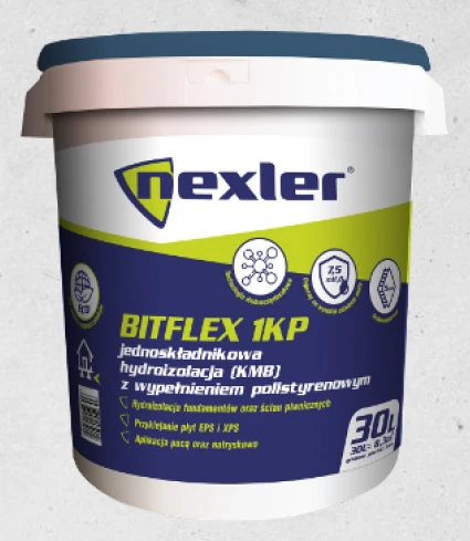 Мастика битумная толстослойная Nexler BITFLEX 1KР 30 л