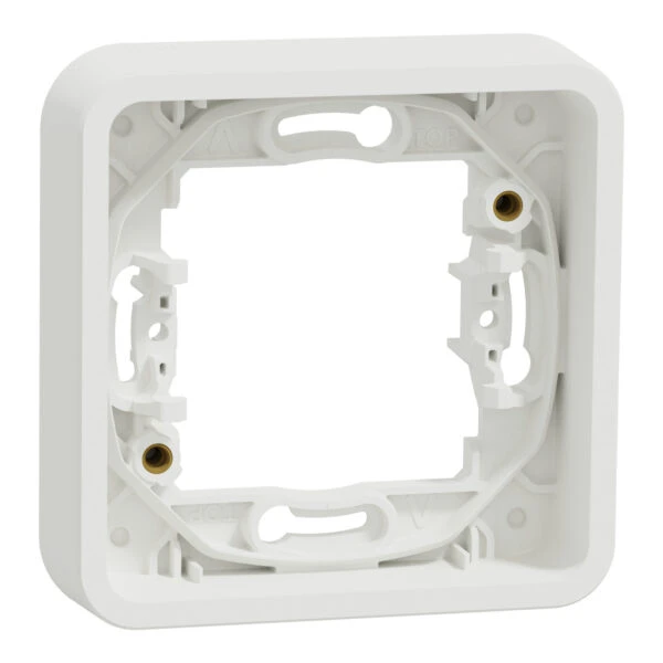 Рамка Schneider Electric 1-ая кратная IP55 "MUREVA S" белая (C2) 