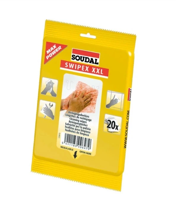 Салфетки чистящие Soudal SWIPEX 20шт