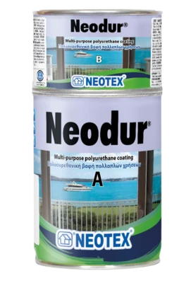 Универсальное полиуретановое покрытие NEOTEX Neodur Комплект (A+B) 10 кг RAL 9003 Белый