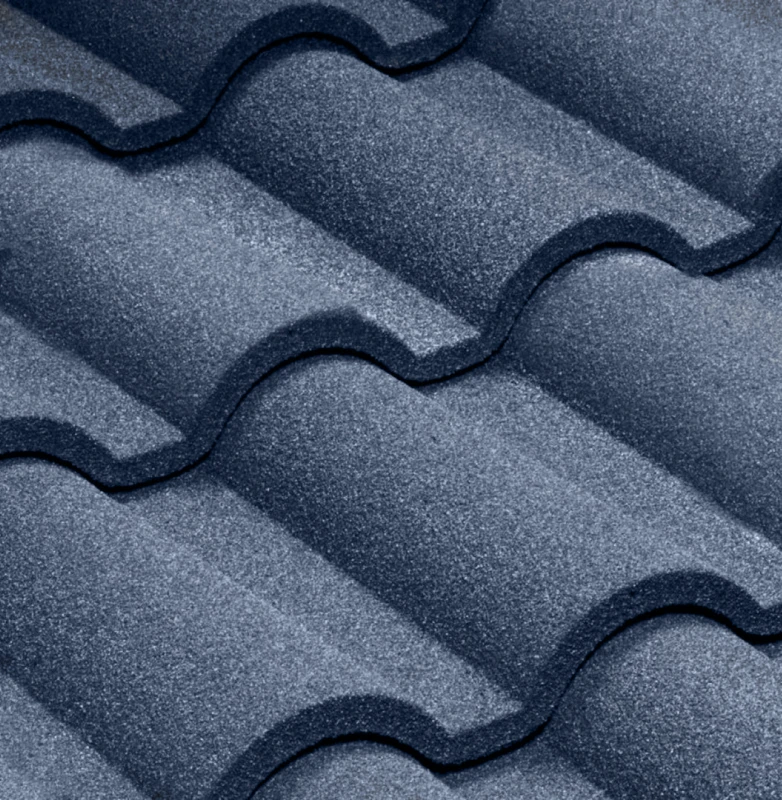 Композитная черепица QueenTile Verona Blue Mix