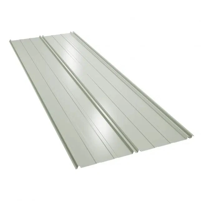 Кликфальц GOOD ROOF Алюмоцинк 100-150, 0,50 мм Индия/Корея RAL 9003 Белый