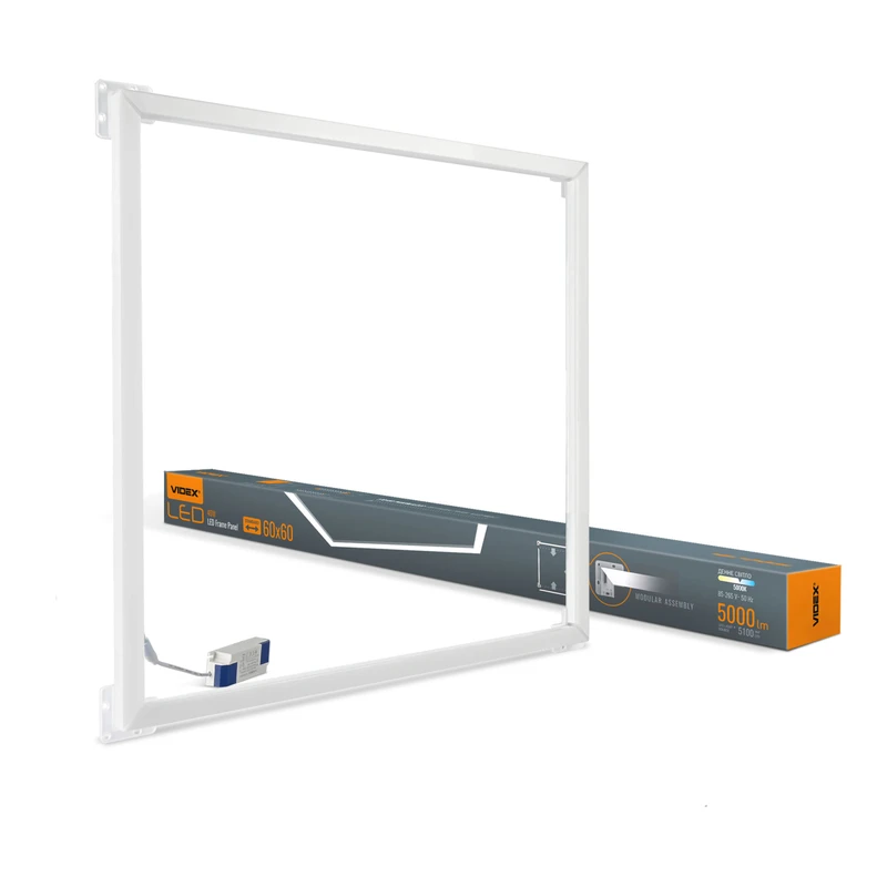 LED панель Videx розбірна ART 40W 5000K (VL-PAU405W)