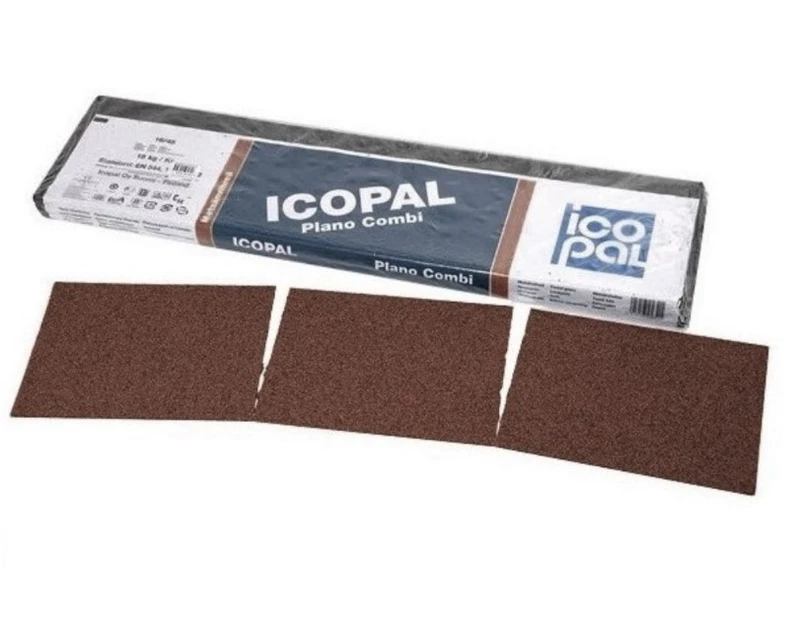 Коньково-карнизная черепица Icopal Plano Combi СБС 10/16мп brown