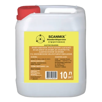 Грунтовка SCANMIX STANDART DISPERSION 10 л