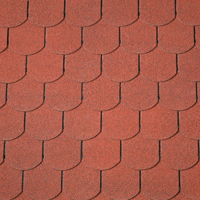 Битумная черепица IKO Superglass Biber 10 Tile Red