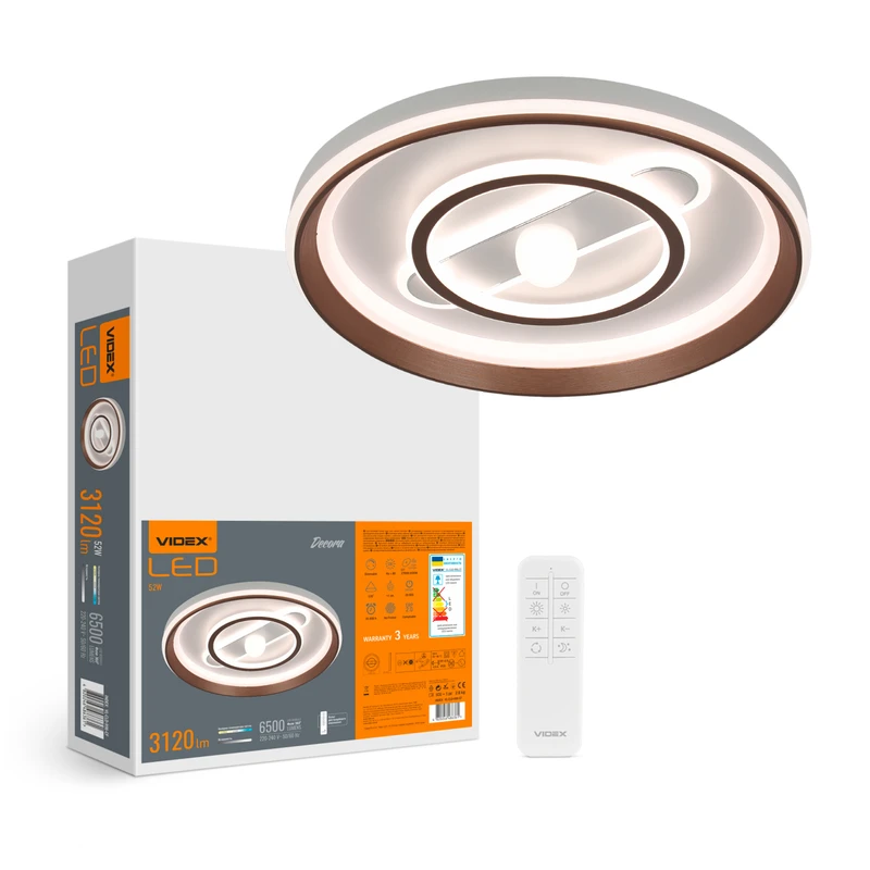 LED светильник функциональный Videx DECORA 52W (VL-CLD-996-CF)