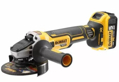Шлифмашина угловая аккумуляторная DeWALT DCG405P2