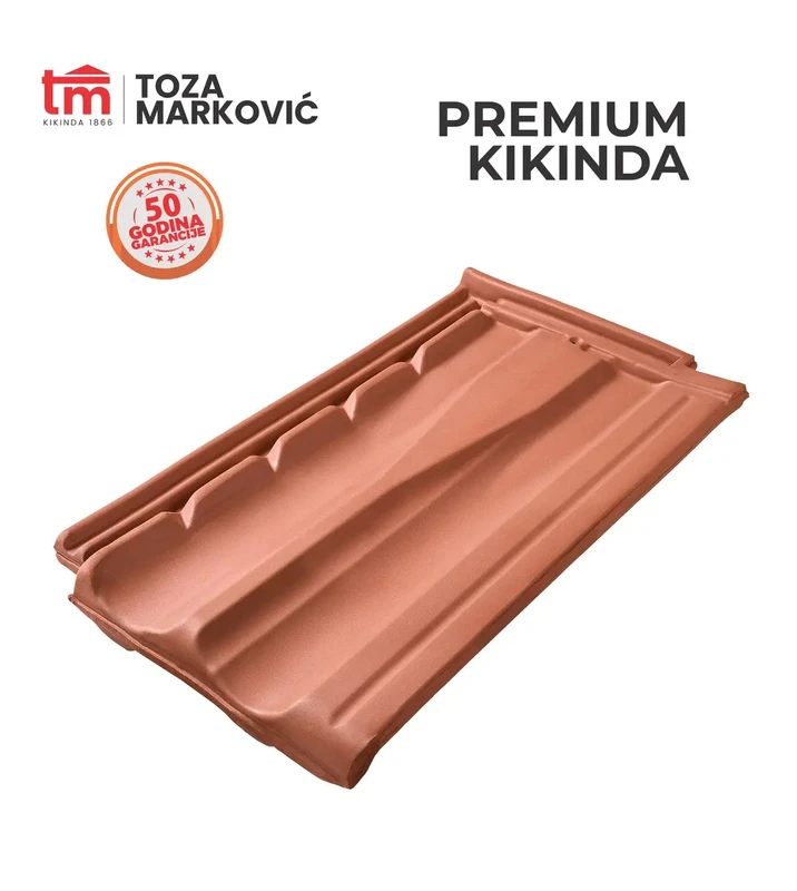 Керамическая черепица TOZA MARKOVIĆ PREMIUM KIKINDA