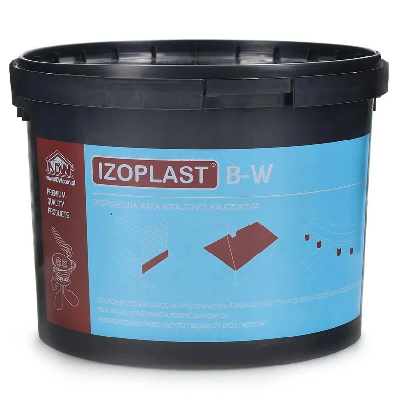 Битумно-каучуковая мастика ADW Izoplast B-W 21 кг
