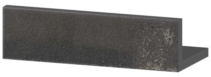 Кут перемички Ströher Brickwerk Eisenschwarz NF 240х115х71х12 мм