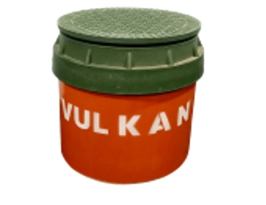 Телескоп каналізаційний Vulkan 315/ 1,5т з полімерпіщаним круглим люком кольоровий
